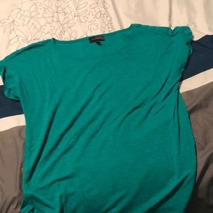 Turquoise tee
